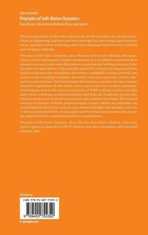 Produktbild: Principles of Soft-Matter Dynamics