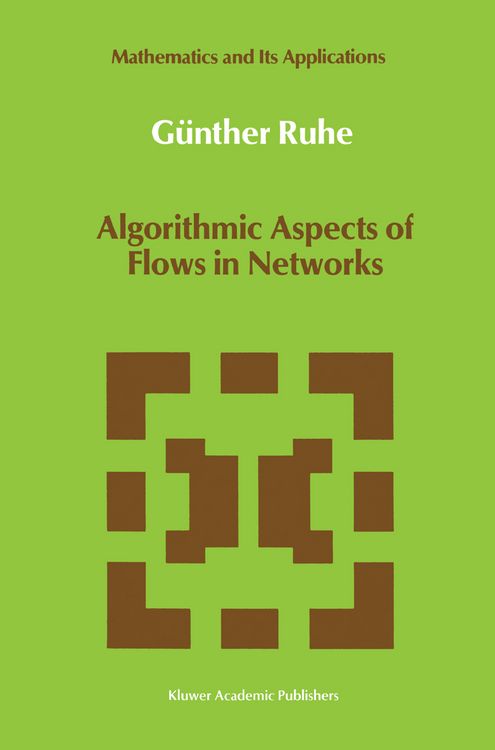 Produktbild: Algorithmic Aspects of Flows in Networks