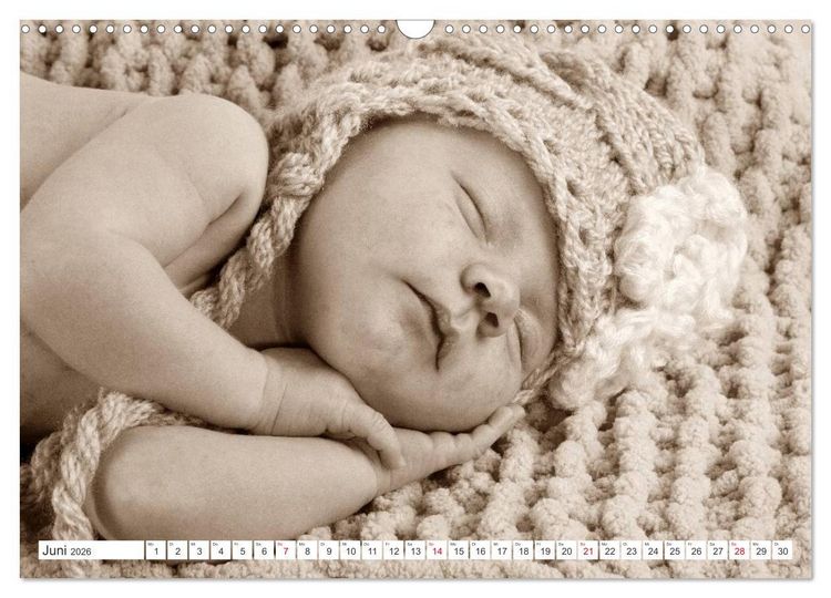 Produktbild: Babys - Willkommen im Leben (Wandkalender 2026 DIN A3 quer), CALVENDO Monatskalender