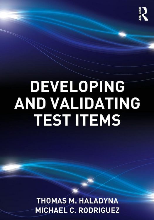 Produktbild: Developing and Validating Test Items
