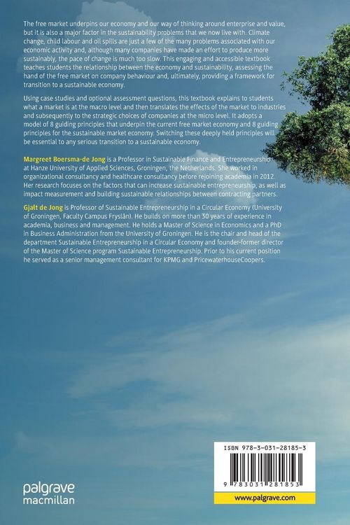 Produktbild: Foundations of a Sustainable Market Economy