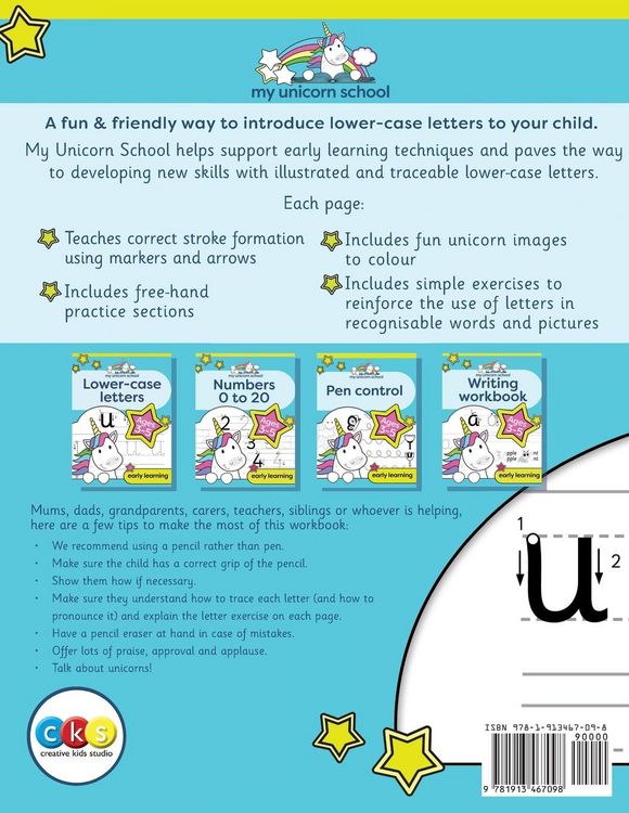 Produktbild: My Unicorn School Lower-case Letters Ages 3-5
