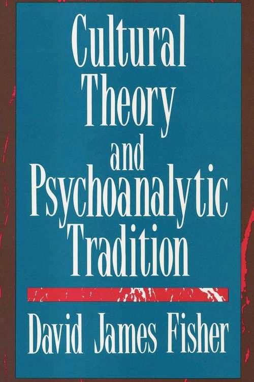 Produktbild: Cultural Theory and Psychoanalytic Tradition