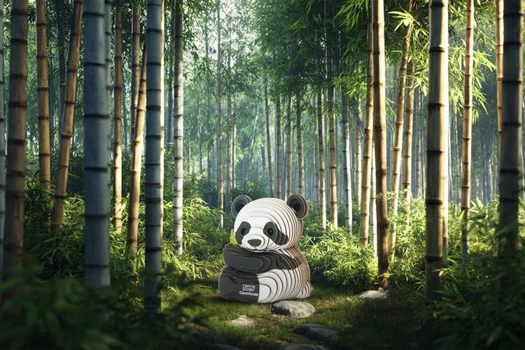 Produktbild: EUGY - 3D Bastelset Grosser Panda