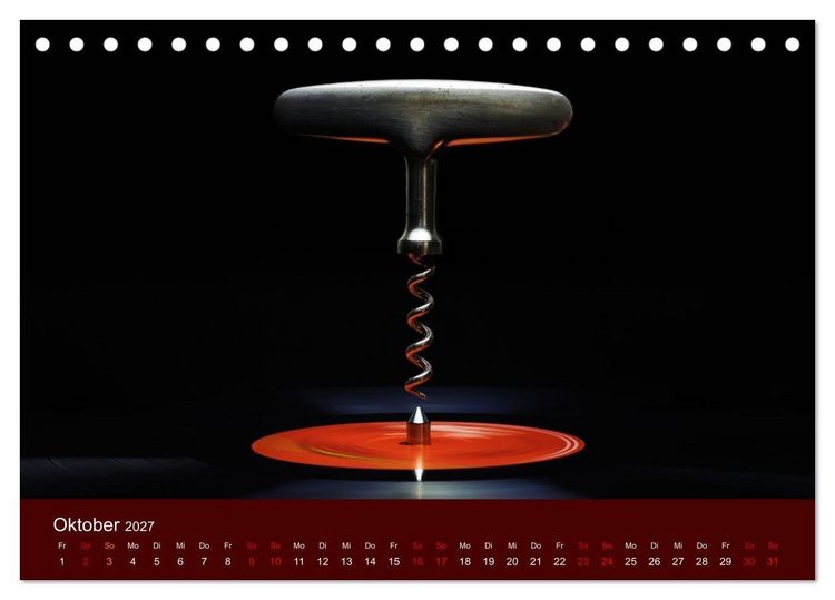Produktbild: Vinyl im Fokus (Tischkalender 2027 DIN A5 quer), CALVENDO Monatskalender