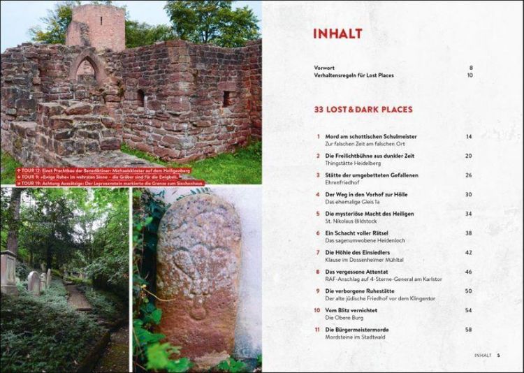 Produktbild: Lost & Dark Places Mannheim und Heidelberg