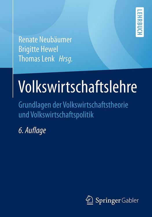 Produktbild: Volkswirtschaftslehre