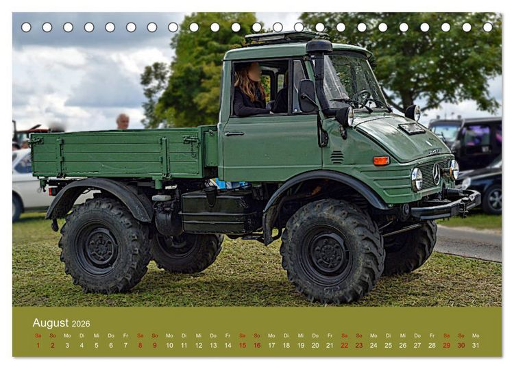 Produktbild: Ein Mythos mit Stern - das Universalmotorger&auml;t (Tischkalender 2026 DIN A5 quer), CALVENDO Monatskalender