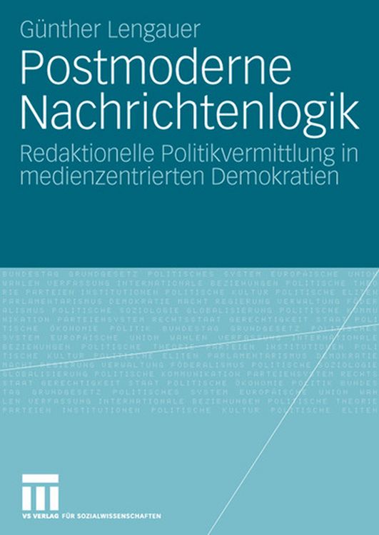 Produktbild: Postmoderne Nachrichtenlogik