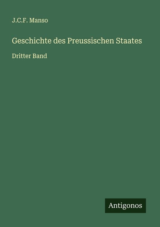 Produktbild: Geschichte des Preussischen Staates