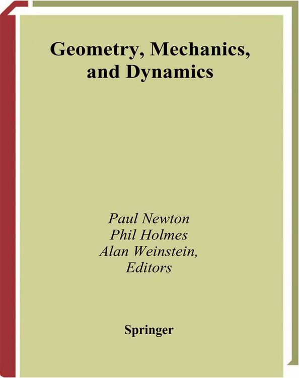 Produktbild: Geometry, Mechanics, and Dynamics