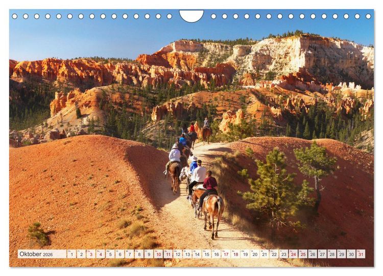 Produktbild: Bryce Canyon, Wunder der Natur (Wandkalender 2026 DIN A4 quer), CALVENDO Monatskalender