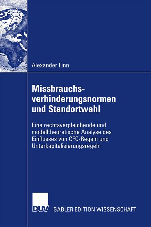 Produktbild: Missbrauchsverhinderungsnormen und Standortwahl