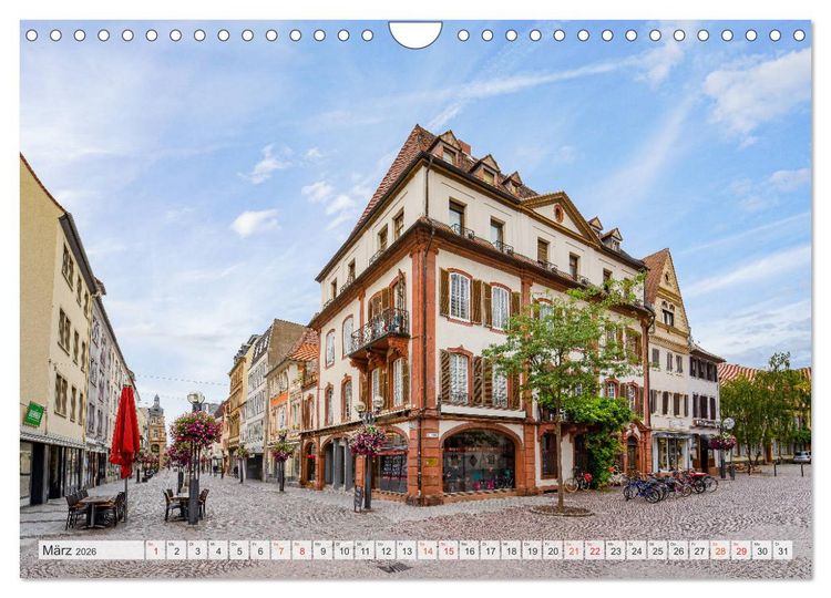 Produktbild: Landau in der Pfalz Impressionen (Wandkalender 2026 DIN A4 quer), CALVENDO Monatskalender