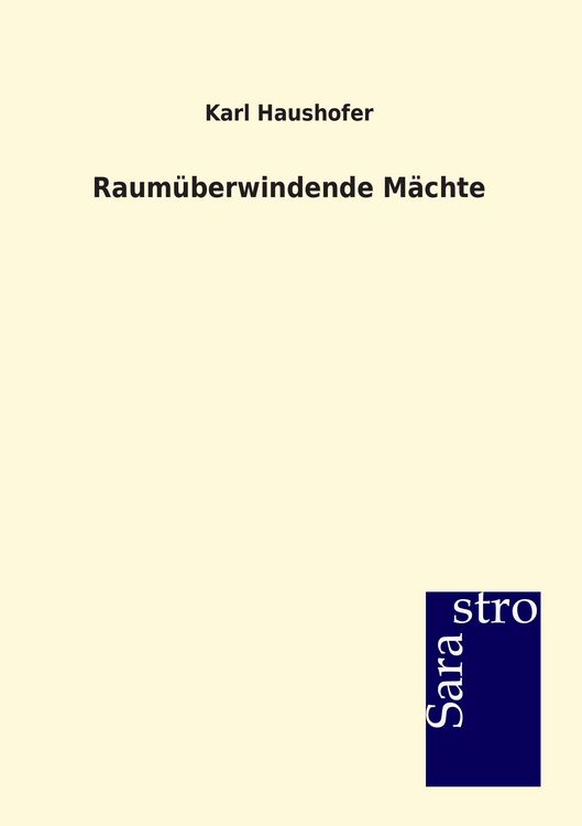 Produktbild: Raum&uuml;berwindende M&auml;chte