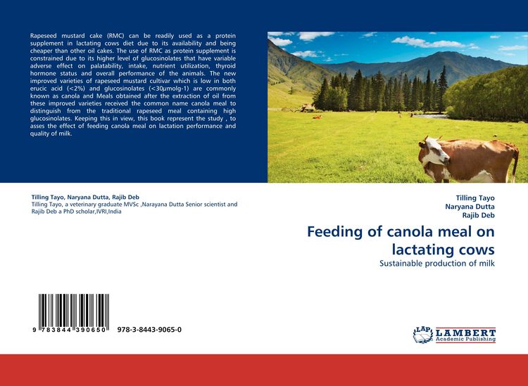 Produktbild: Feeding of canola meal on lactating cows