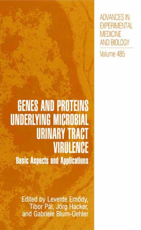 Produktbild: Genes and Proteins Underlying Microbial Urinary Tract Virulence