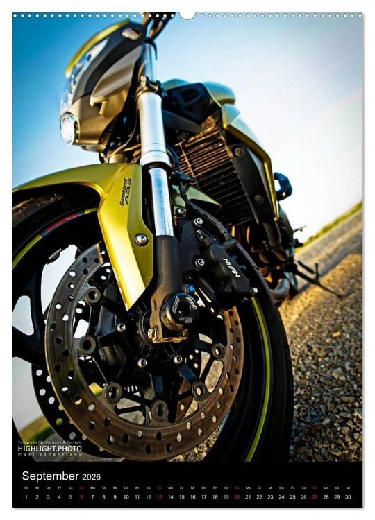 Produktbild: HONDA CB1000R (hochwertiger Premium Wandkalender 2026 DIN A2 hoch), Kunstdruck in Hochglanz