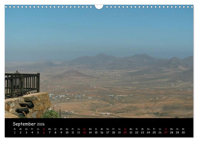 Produktbild: Fuerteventura - karge Sch&ouml;nheit (Wandkalender 2026 DIN A3 quer), CALVENDO Monatskalender