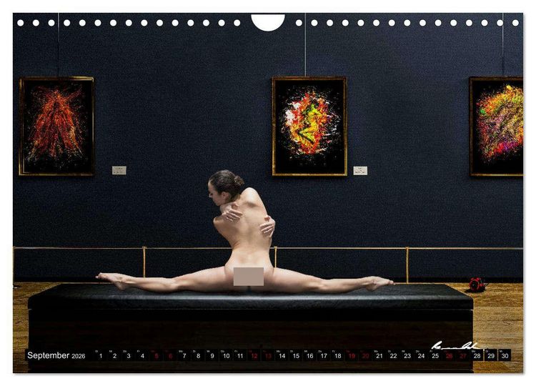 Produktbild: Der akrobatische Akt (Wandkalender 2026 DIN A4 quer), CALVENDO Monatskalender