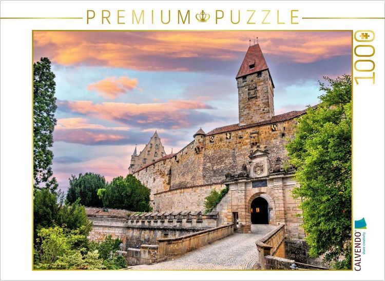 Produktbild: CALVENDO Puzzle Veste Coburg mit Hauptportal und Bulgarenturm, Oberfranken, Bayern | 1000 Teile Lege-Gr&ouml;&szlig;e 64x48cm Foto-Puzzle f&uuml;r gl&uuml;ckliche Stunden