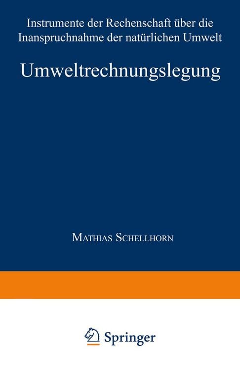 Produktbild: Umweltrechnungslegung