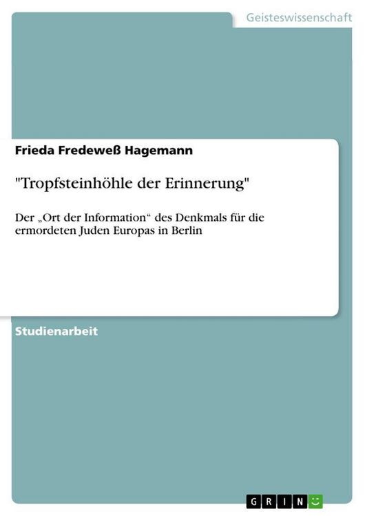 Produktbild: Tropfsteinh&ouml;hle der Erinnerung