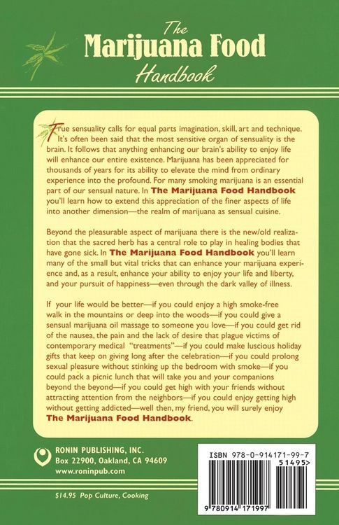 Produktbild: The Marijuana Food Handbook