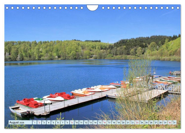 Produktbild: Traumhafte Eifel - In der Vulkaneifel unterwegs (Wandkalender 2026 DIN A4 quer), CALVENDO Monatskalender