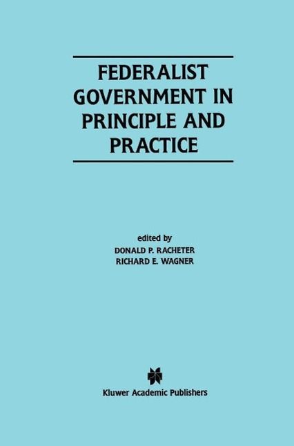 Produktbild: Federalist Government in Principle and Practice