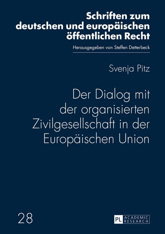 Produktbild: Der Dialog mit der organisierten Zivilgesellschaft in der Europ&auml;ischen Union