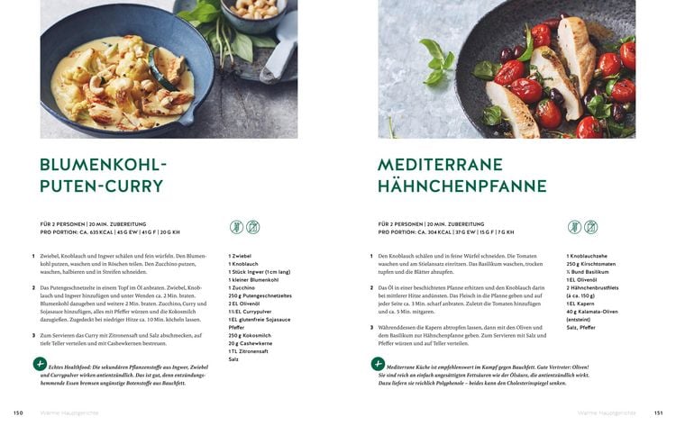 Produktbild: Meine 80 besten Rezepte gegen Bauchfett