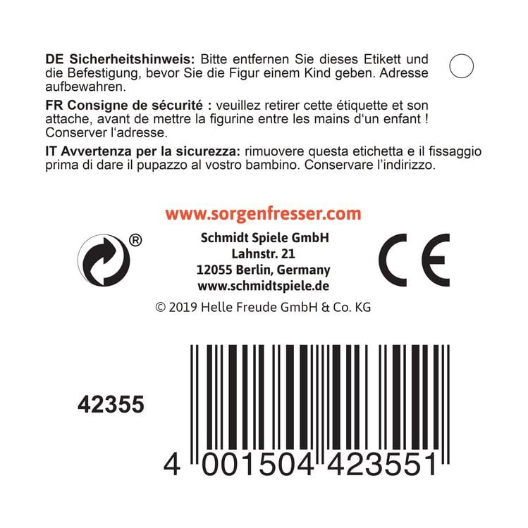 Produktbild: Sorgenfresser klein