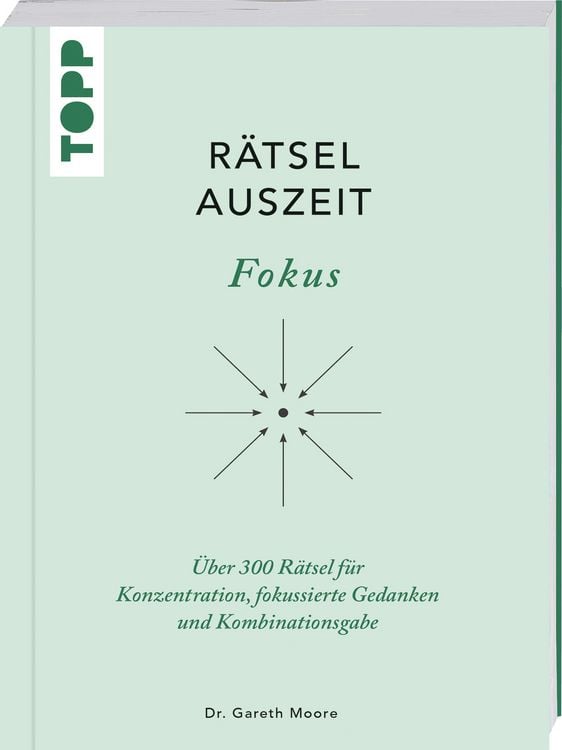 Produktbild: RätselAuszeit - Fokus. Über 300 Rätsel für Konzentration, klare Gedanken und Kombinationsgabe