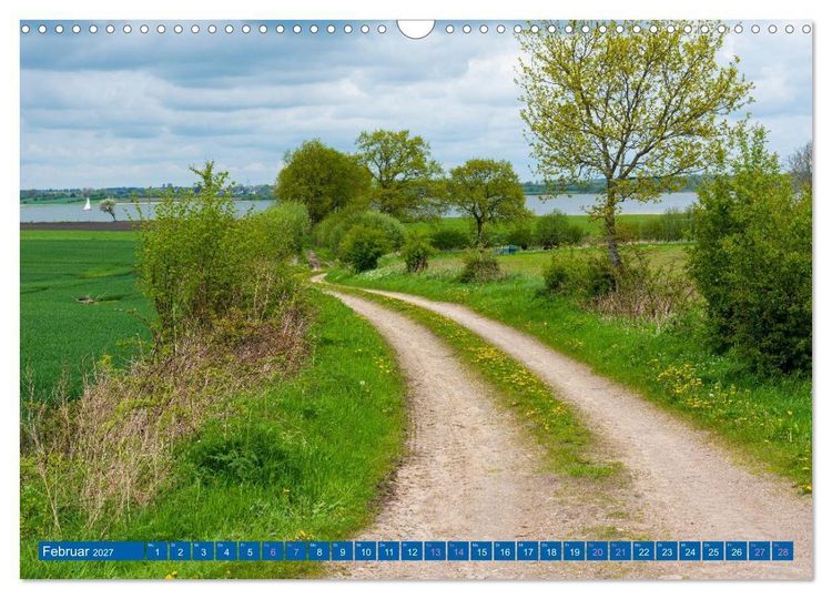 Produktbild: Unterwegs entlang der Schlei (Wandkalender 2027 DIN A3 quer), CALVENDO Monatskalender