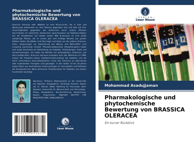Produktbild: Pharmakologische und phytochemische Bewertung von BRASSICA OLERACEA