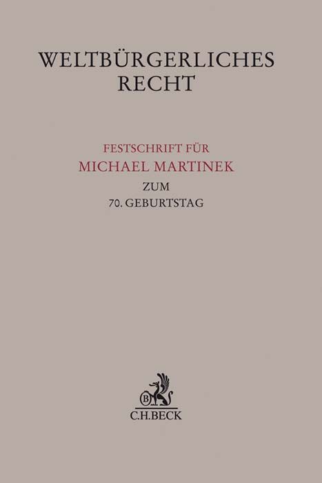 Produktbild: Weltb&uuml;rgerliches Recht