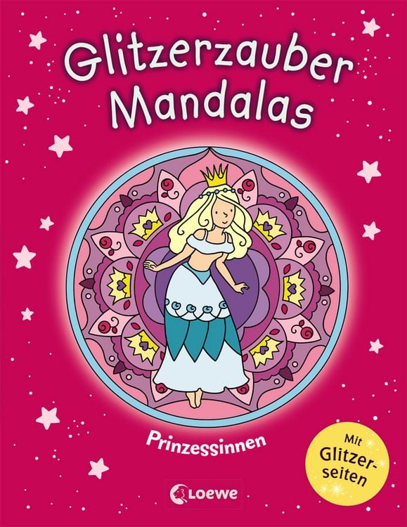 Produktbild: Glitzerzauber-Mandalas - Prinzessinnen