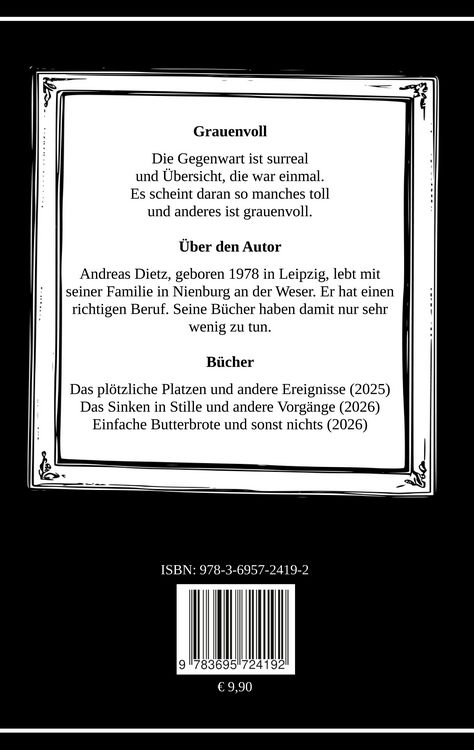 Produktbild: Das Sinken in Stille und andere Vorg&auml;nge