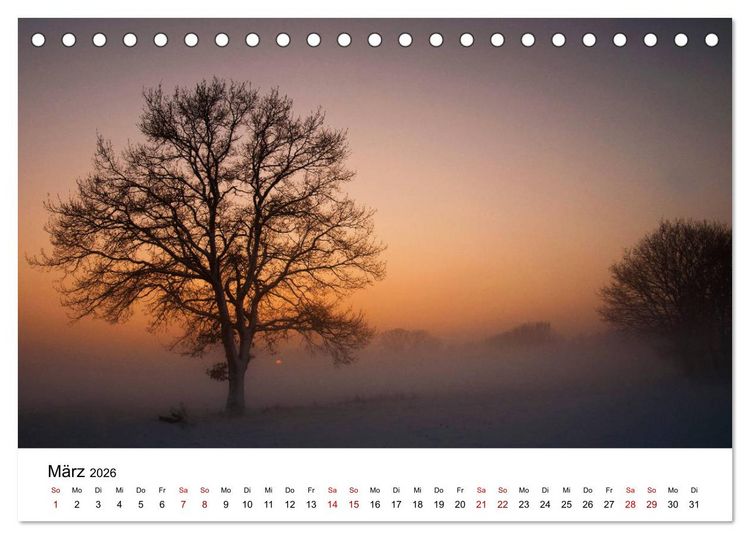 Produktbild: Stimmungsvoller Niederrhein (Tischkalender 2026 DIN A5 quer), CALVENDO Monatskalender