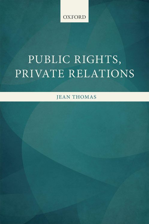 Produktbild: Public Rights, Private Relations