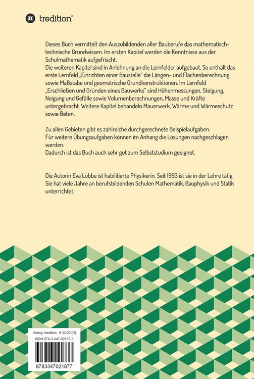 Produktbild: Mathematik f&uuml;r Bauberufe
