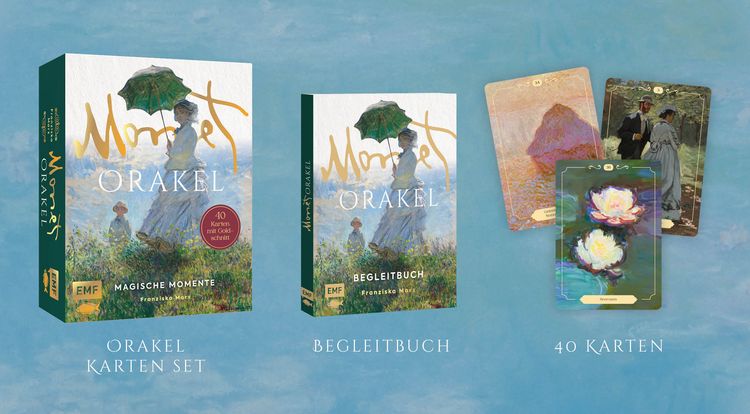 Produktbild: Orakel-Kartenset: Magische Momente &ndash; Das Monet-Orakel