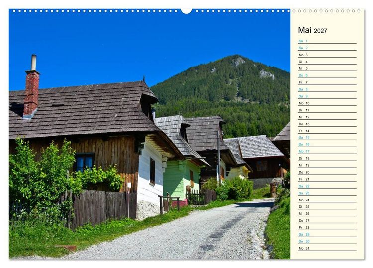 Produktbild: Slowakei - Abseits der Hohen Tatra (Wandkalender 2027 DIN A2 quer), CALVENDO Monatskalender