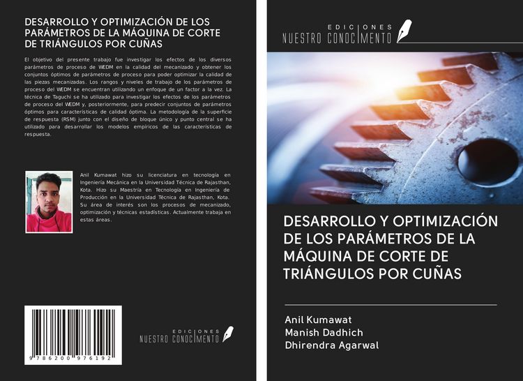 Produktbild: Desarrollo Y Optimizaci&oacute;n De Los Par&aacute;metros De La M&aacute;quina De Corte De Tri&aacute;ngulos Por Cu&ntilde;as