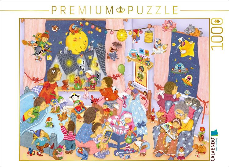 Produktbild: CALVENDO Puzzle Die Sandm&auml;nnchen kommen | 1000 Teile Lege-Gr&ouml;&szlig;e 64x48cm Foto-Puzzle f&uuml;r gl&uuml;ckliche Stunden