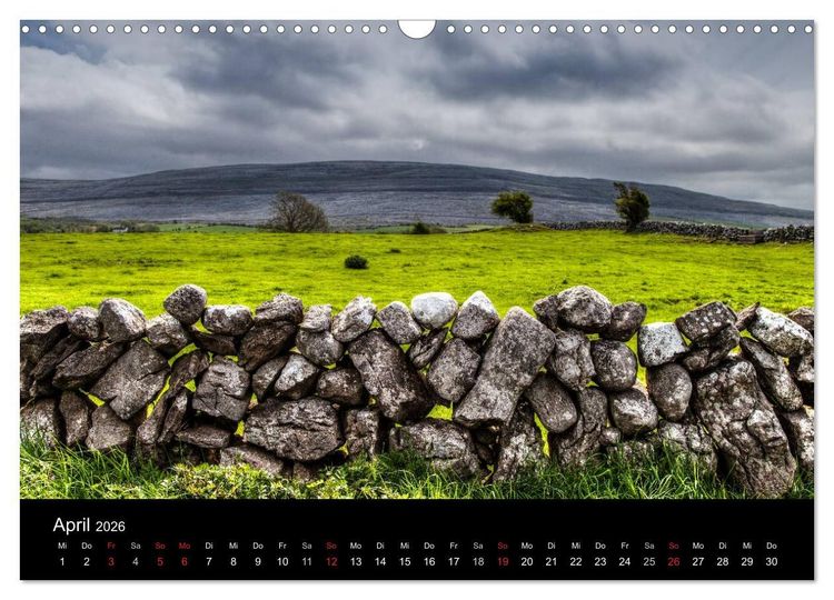 Produktbild: Irlands Westk&uuml;ste (Wandkalender 2026 DIN A3 quer), CALVENDO Monatskalender