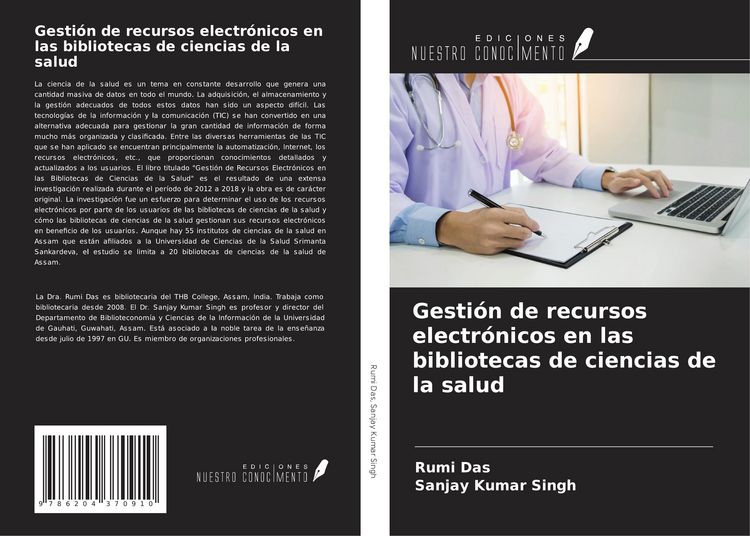 Produktbild: Gesti&oacute;n de recursos electr&oacute;nicos en las bibliotecas de ciencias de la salud