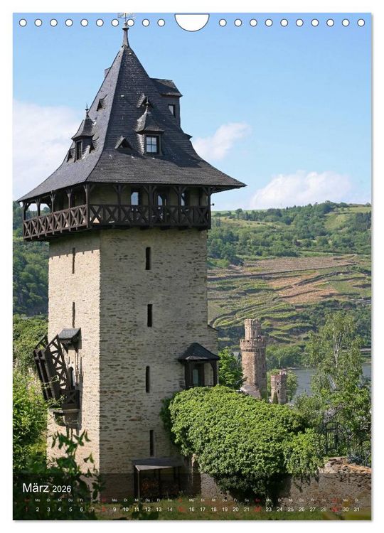 Produktbild: Oberwesel am Rhein (Wandkalender 2026 DIN A4 hoch), CALVENDO Monatskalender