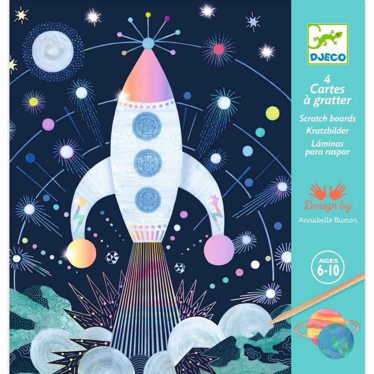 Produktbild: DJECO Kratzbild Kosmos